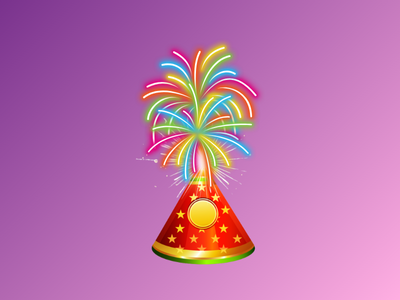Color Blossom Flower Pot